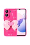 Xiaomi Redmi 13C Kılıf Kamera Korumalı Figür Tasarımlı Zore Kapya Kapak-Pembe Koyu Xiaomi Redmi 13C Kılıf Kamera Korumalı Figür Tasarımlı Zore Kapya Kapak-Pembe Koyu