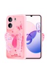 Xiaomi Redmi 13C Kılıf Kamera Korumalı Figür Tasarımlı Zore Kapya Kapak-Pembe Koyu Xiaomi Redmi 13C Kılıf Kamera Korumalı Figür Tasarımlı Zore Kapya Kapak-Pembe Koyu