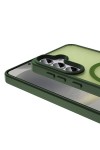 Galaxy S24 Kılıf Magsafe Şarj Özellikli Mat Arka Yüzey Zore Sio Kapak-Lacivert Galaxy S24 Kılıf Magsafe Şarj Özellikli Mat Arka Yüzey Zore Sio Kapak-Lacivert
