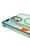 iPhone 11 Kılıf Magsafe Şarj Özellikli Mat Arka Yüzey Zore Sio Kapak-Lacivert iPhone 11 Kılıf Magsafe Şarj Özellikli Mat Arka Yüzey Zore Sio Kapak-Lacivert