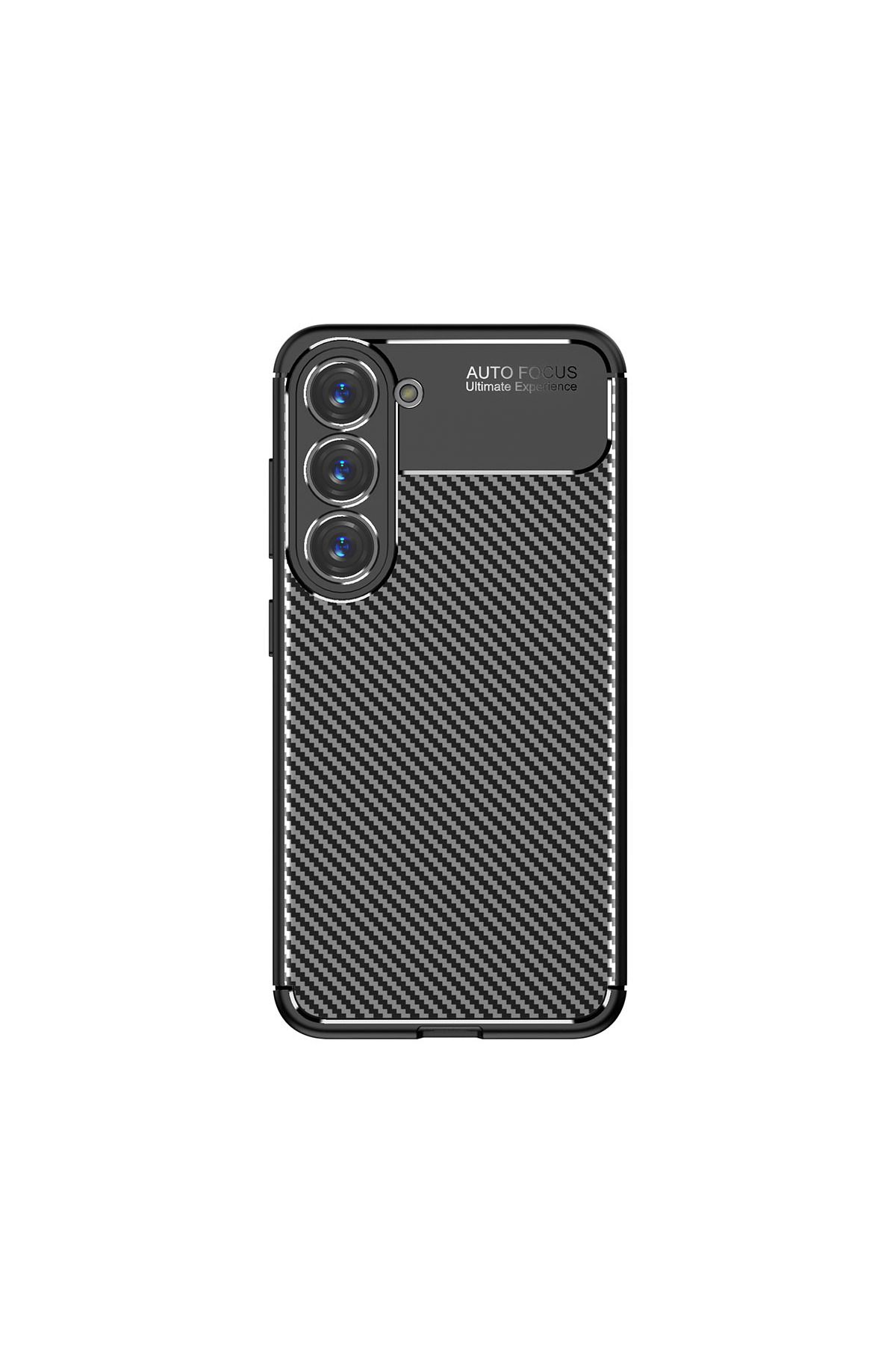 Galaxy S23 Uyumlu Zore Negro Silikon Kılıf-Siyah