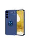 Galaxy S23 Uyumlu Zore Ravel Silikon Kılıf-Mavi Galaxy S23 Uyumlu Zore Ravel Silikon Kılıf-Mavi