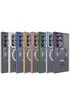 Galaxy S23 Ultra Uyumlu Magsafe Wireless Şarj Özellikli Zore Setro Silikon-Rose Gold Galaxy S23 Ultra Uyumlu Magsafe Wireless Şarj Özellikli Zore Setro Silikon-Rose Gold