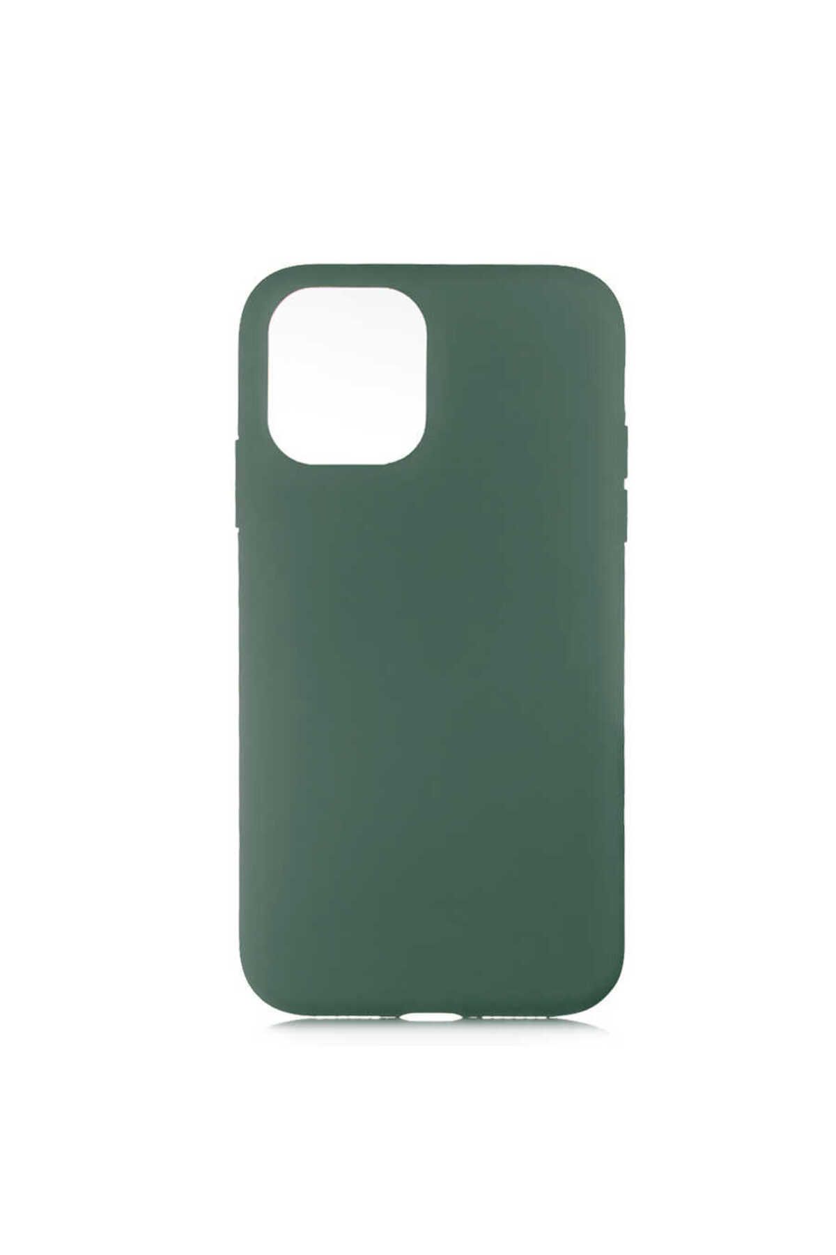 iPhone 11 Pro Max Uyumlu Zore LSR Lansman Kılıf-Koyu Yeşil