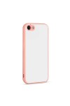 iPhone SE 2022 Uyumlu Zore Hux Kılıf-Pembe iPhone SE 2022 Uyumlu Zore Hux Kılıf-Pembe