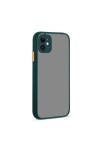 iPhone 12 Mini Uyumlu Zore Hux Kılıf-Koyu Yeşil iPhone 12 Mini Uyumlu Zore Hux Kılıf-Koyu Yeşil