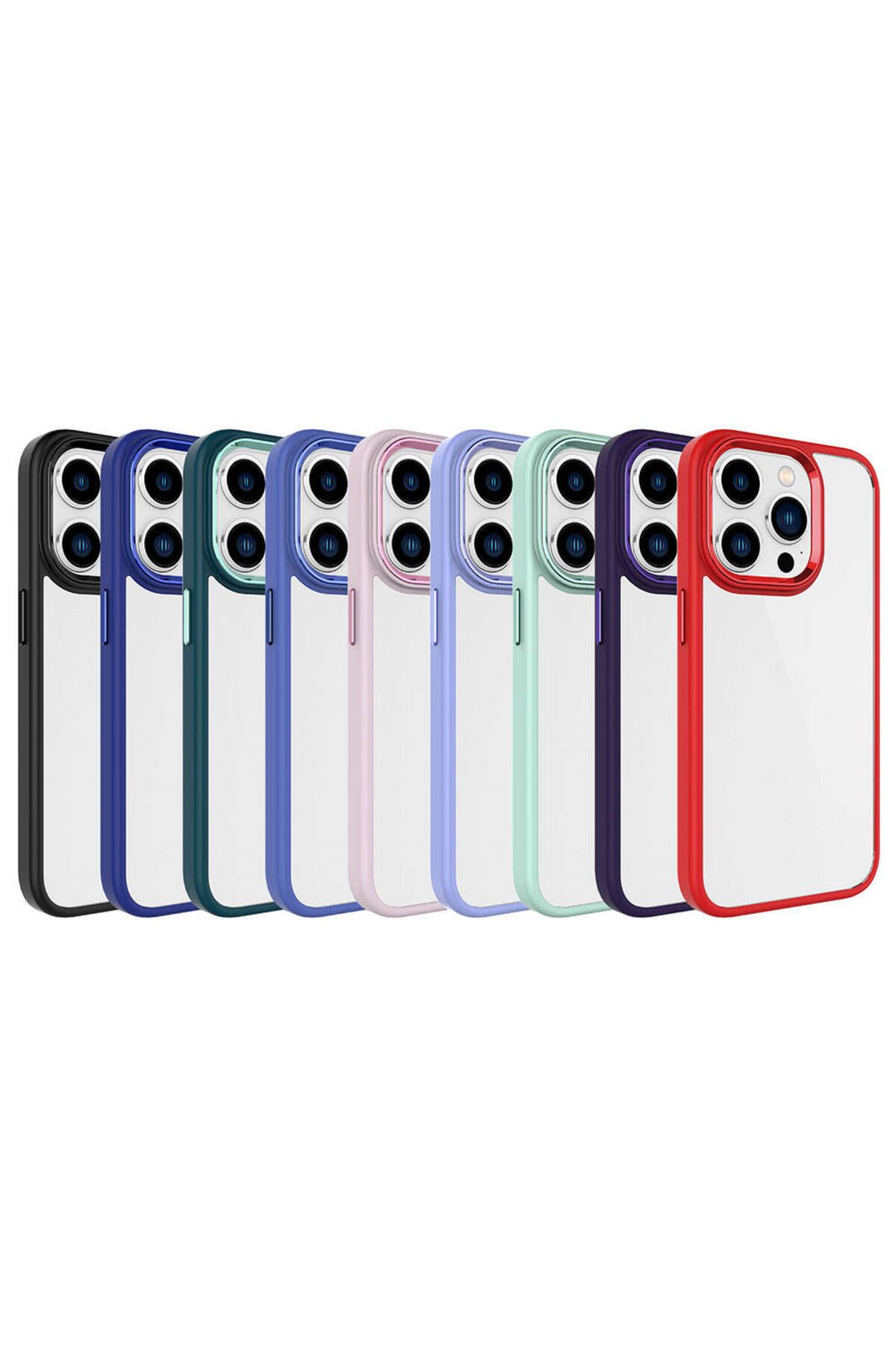iPhone 15 Pro Uyumlu Zore Krom Kılıf-Koyu Yeşil iPhone 15 Pro Uyumlu Zore Krom Kılıf-Koyu Yeşil