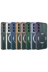Galaxy S23 Uyumlu Magsafe Wireless Şarj Özellikli CSM Zore Setro Silikon-Gold Galaxy S23 Uyumlu Magsafe Wireless Şarj Özellikli CSM Zore Setro Silikon-Gold