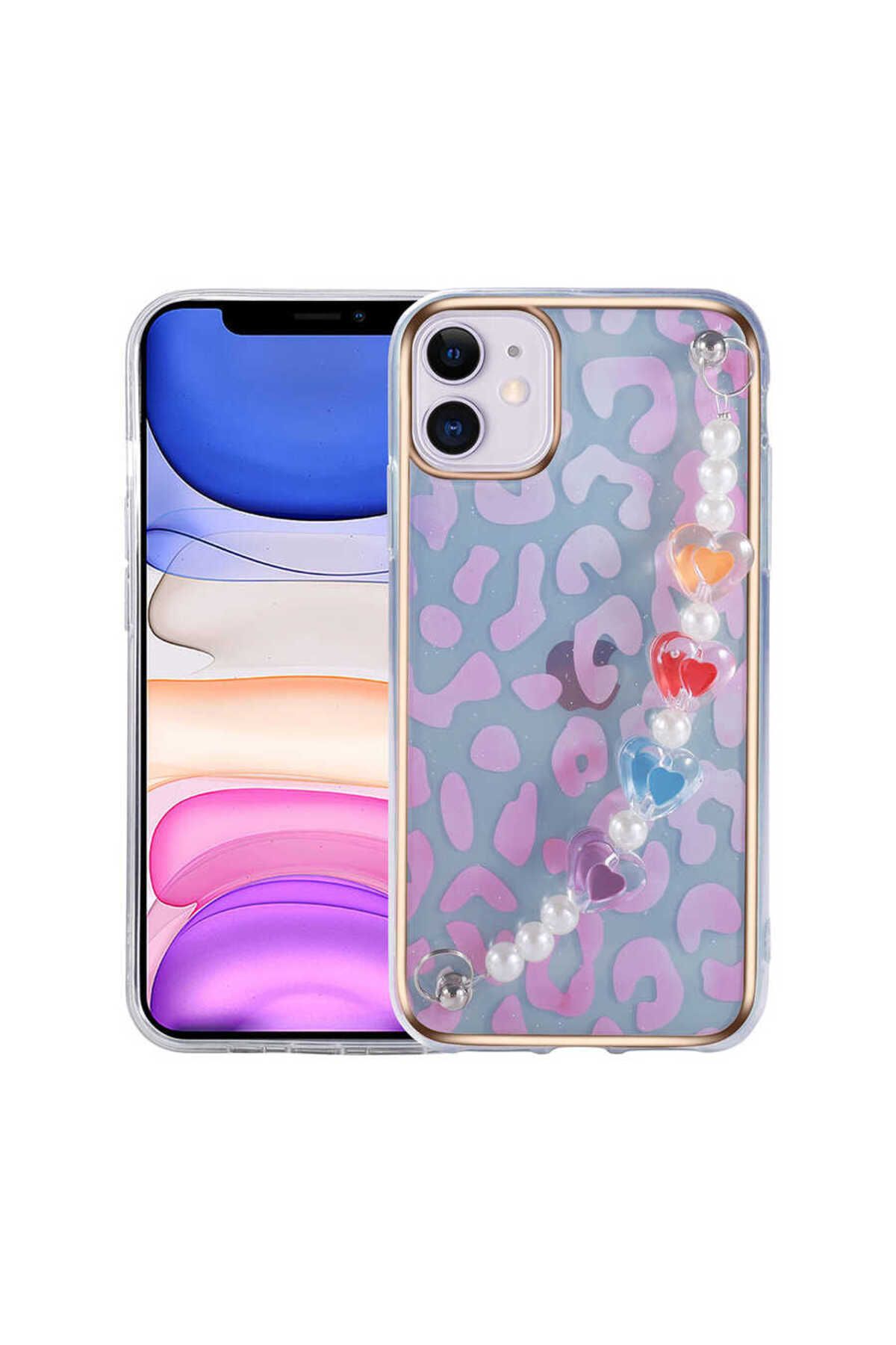 iPhone 11 Uyumlu Zore Pilla Kılıf-Pembe