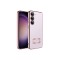 Galaxy S23 Uyumlu Kamera Korumalı Logo Gösteren Zore Omega Kılıf-Rose Gold