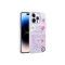 Apple iPhone 14 Pro Max Uyumlu Kılıf Mermer Desenli Zore Marbello Kapak (Mor)