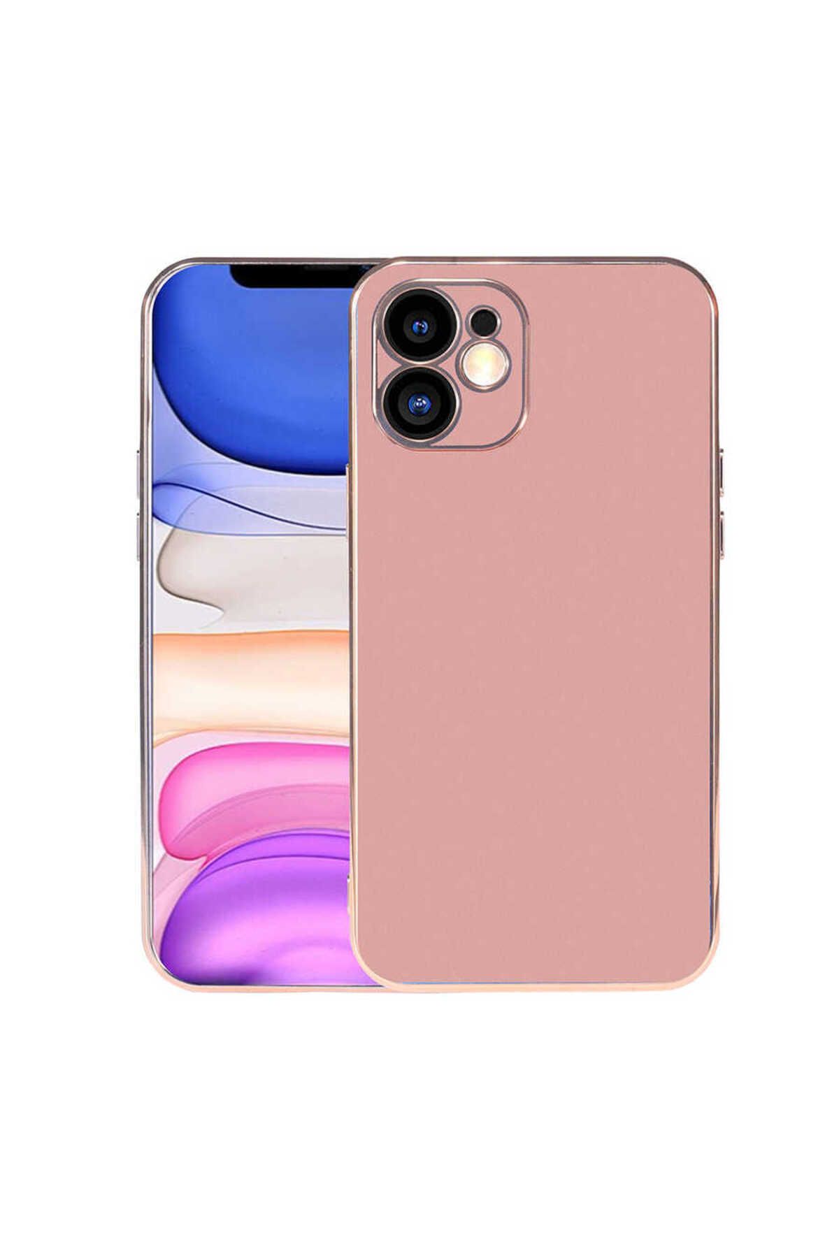 iPhone 11 Uyumlu Zore Viyana Kılıf-Rose Gold