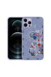 iPhone 12 Pro Max Uyumlu Desenli Sert Silikon CSK Zore Mumila Kılıf-Lilac Bear iPhone 12 Pro Max Uyumlu Desenli Sert Silikon CSK Zore Mumila Kılıf-Lilac Bear