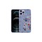 iPhone 12 Pro Max Uyumlu Desenli Sert Silikon CSK Zore Mumila Kılıf-Lilac Bear