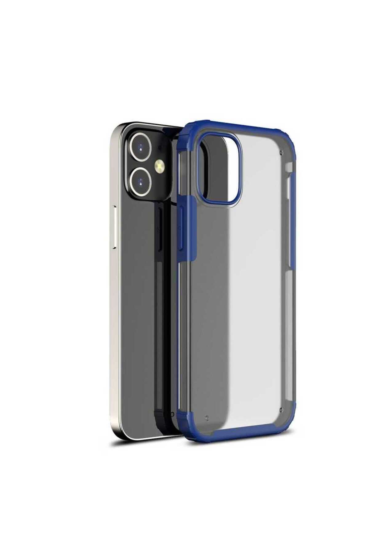 iPhone 12 Mini Uyumlu Zore Volks Kılıf-Lacivert