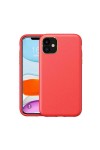 iPhone 11 Uyumlu Zore Natura Kılıf-Kırmızı iPhone 11 Uyumlu Zore Natura Kılıf-Kırmızı
