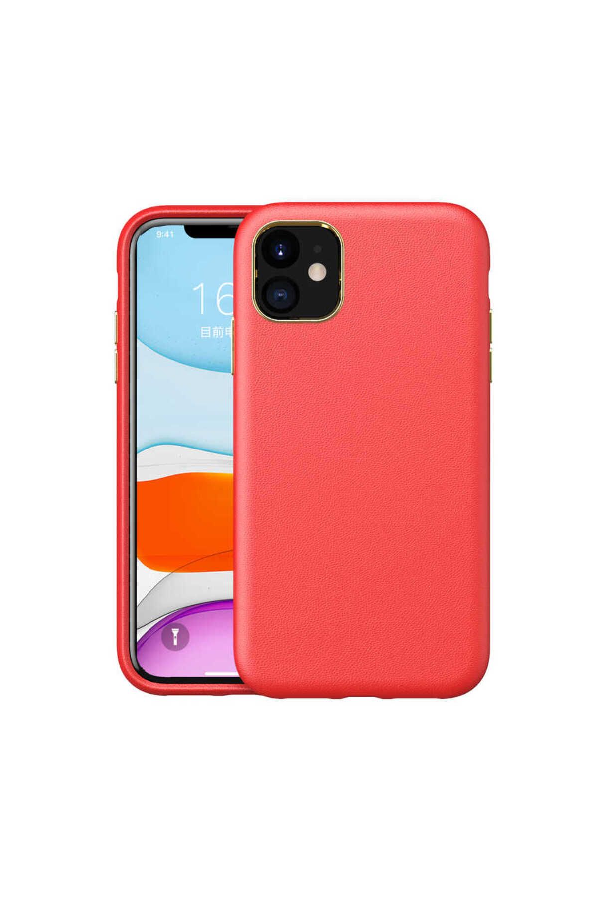 iPhone 11 Uyumlu Zore Natura Kılıf-Kırmızı