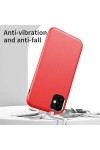iPhone 11 Uyumlu Zore Natura Kılıf-Kırmızı iPhone 11 Uyumlu Zore Natura Kılıf-Kırmızı