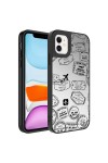iPhone 11 Uyumlu Aynalı Desenli Kamera Korumalı Parlak CSK Zore Mirror Kılıf-Seyahat iPhone 11 Uyumlu Aynalı Desenli Kamera Korumalı Parlak CSK Zore Mirror Kılıf-Seyahat