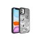 iPhone 11 Uyumlu Aynalı Desenli Kamera Korumalı Parlak CSK Zore Mirror Kılıf-Seyahat