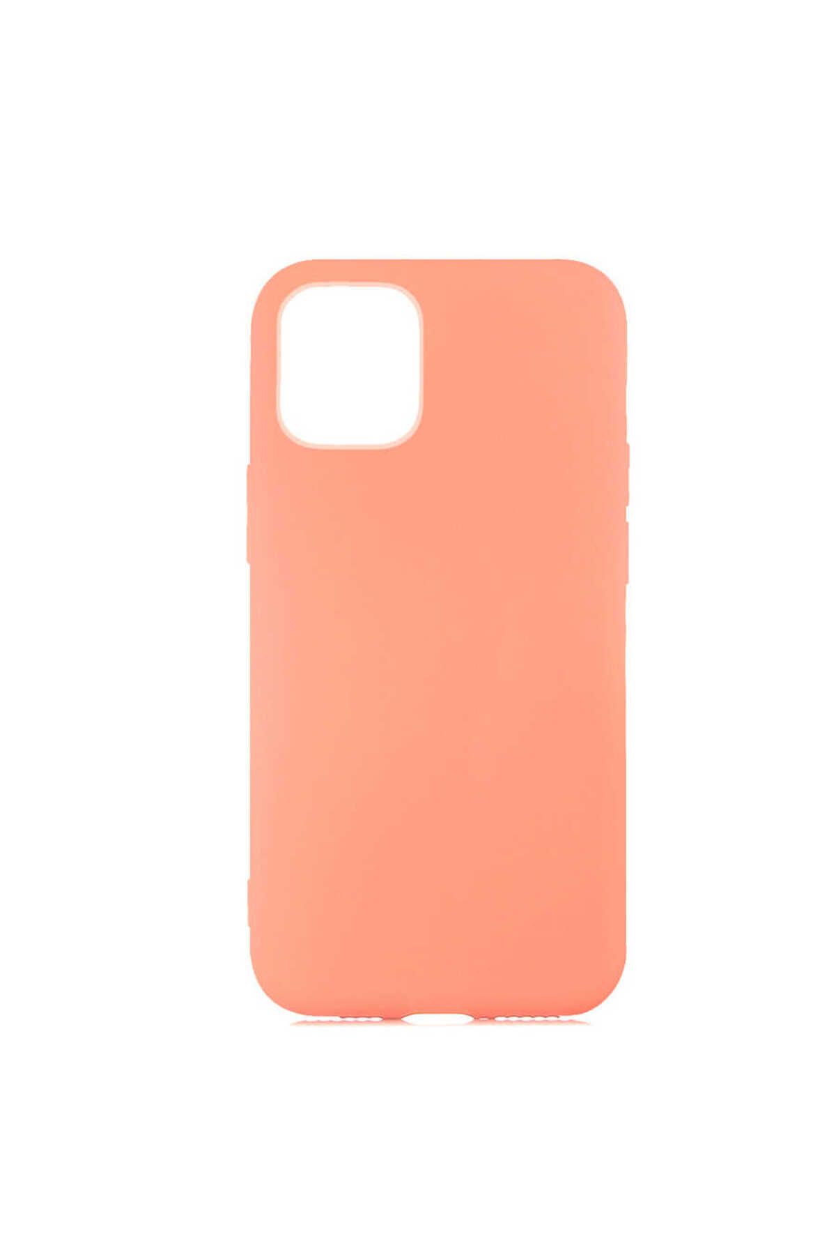 iPhone 12 Mini Uyumlu CSK Zore LSR Lansman Kılıf-Açık Turuncu