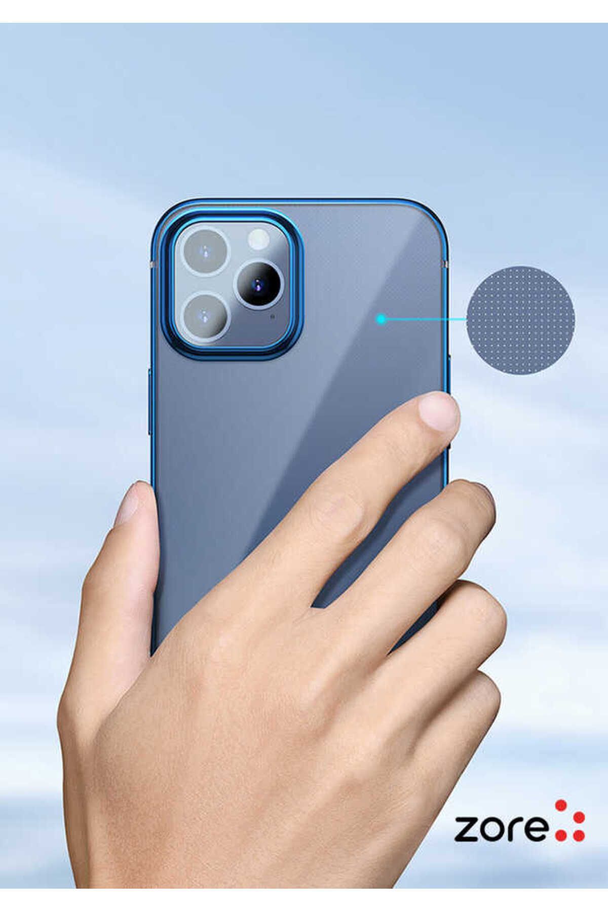 iPhone 12 Pro Max Uyumlu CSK Zore Pixel Kılıf-Açık Mor