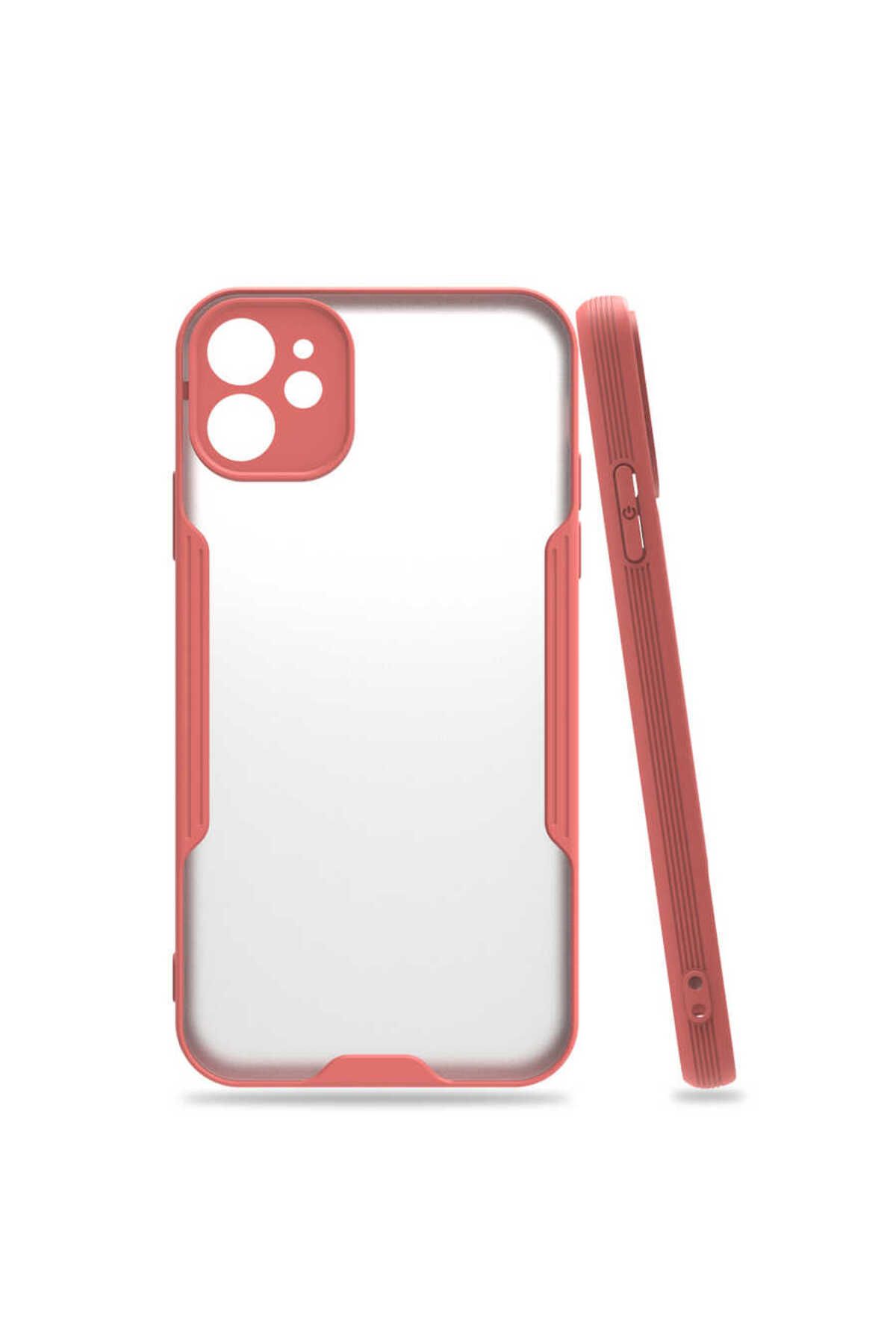iPhone 11 Uyumlu Zore Parfe Kılıf-Pembe