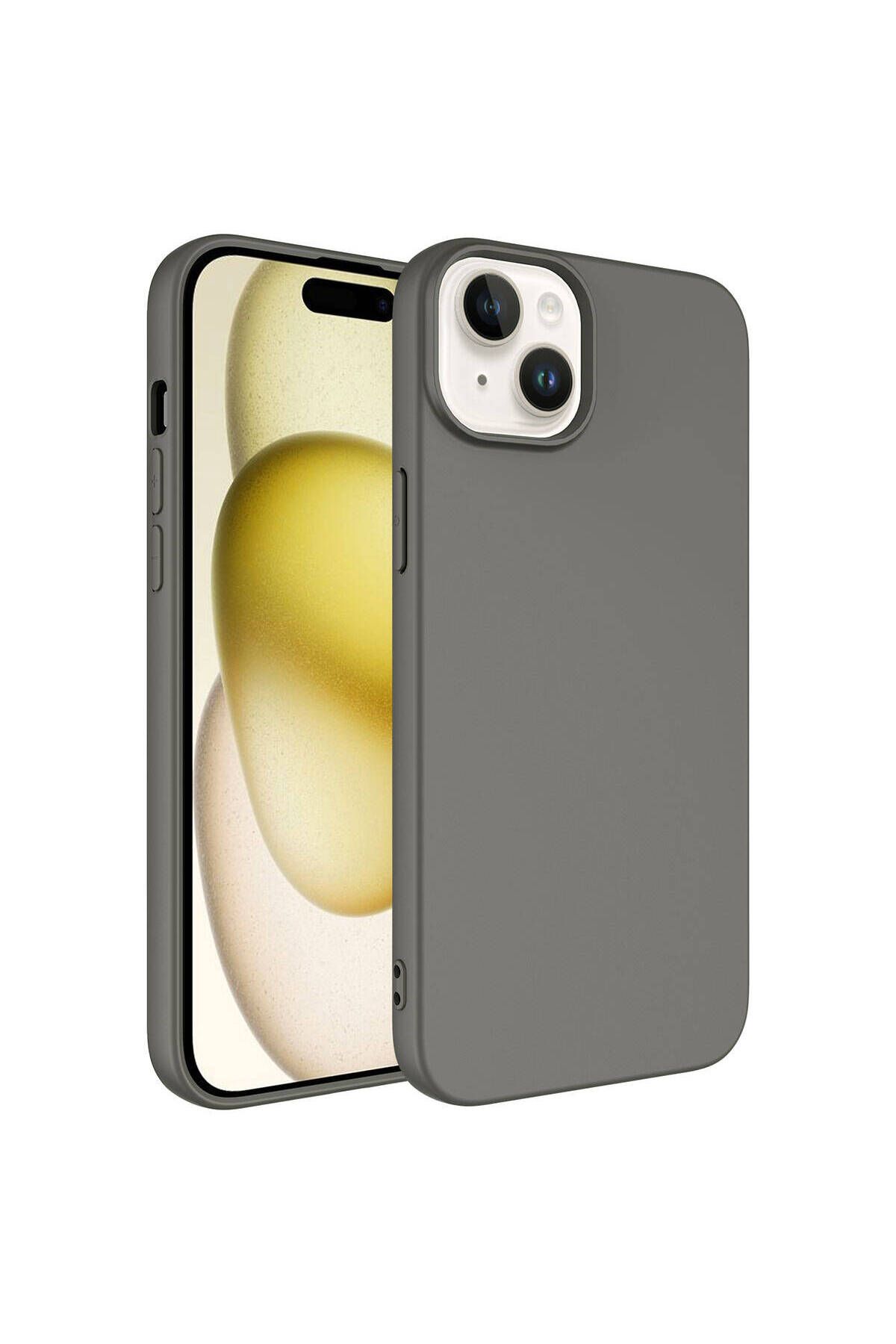 iPhone 15 Uyumlu Zore LSR Lansman Kılıf-Titanyum