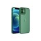 iPhone 11 Uyumlu Kamera Korumalı Transparan Zore Post Kılıf-Koyu Yeşil