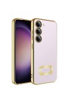 Galaxy S23 Uyumlu Kamera Korumalı Logo Gösteren CSM Zore Omega Kılıf-Gold Galaxy S23 Uyumlu Kamera Korumalı Logo Gösteren CSM Zore Omega Kılıf-Gold
