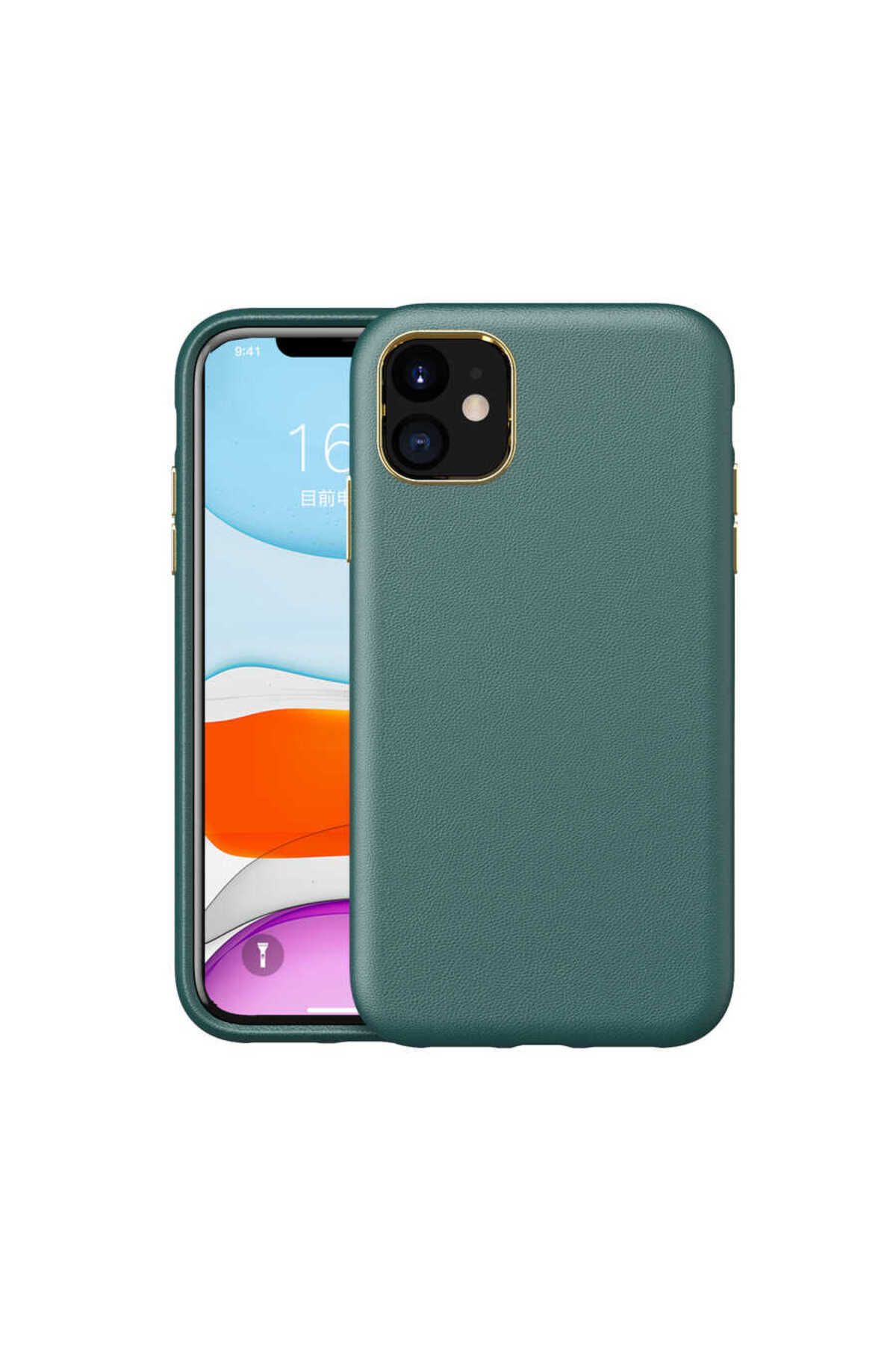 iPhone 11 Uyumlu Zore Natura Kılıf-Yeşil