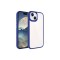 iPhone 15 Uyumlu Zore Krom Kılıf-Lacivert