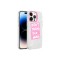 Apple iPhone 14 Pro Uyumlu Kılıf Mermer Desenli Zore Marbello Kapak (Pembe)