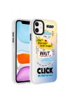 iPhone 11 Uyumlu Desenli Zore Dragon Sert Kılıf-Kelimeler iPhone 11 Uyumlu Desenli Zore Dragon Sert Kılıf-Kelimeler