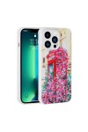 iPhone 11 Pro Uyumlu Simli Desenli Kamera Korumalı Parlak Popy Kılıf-Kulübe iPhone 11 Pro Uyumlu Simli Desenli Kamera Korumalı Parlak Popy Kılıf-Kulübe