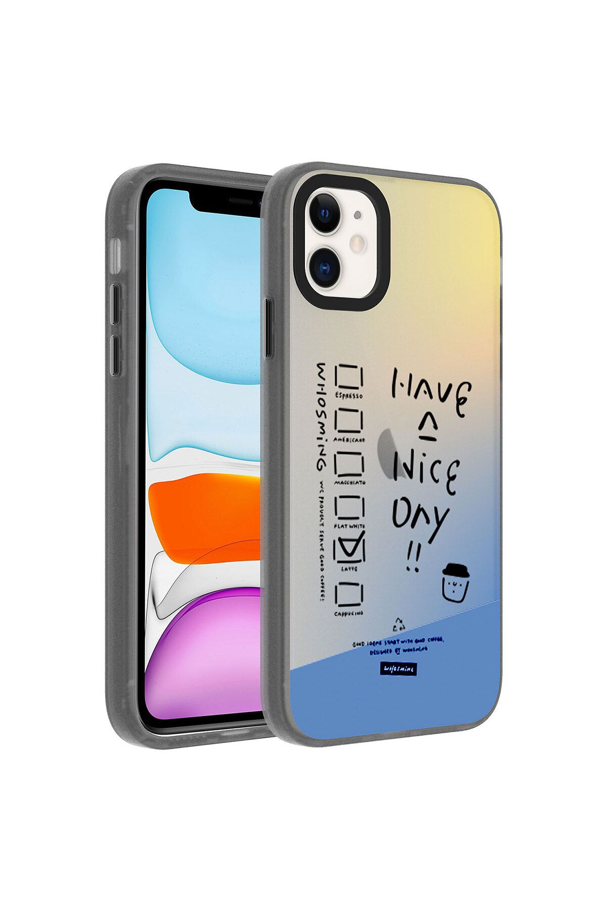 iPhone 11 Uyumlu Desenli Dragon Sert Kılıf-Have