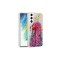 Galaxy S21 FE Uyumlu Simli Desenli Kamera Korumalı Parlak Zore Popy Kılıf-Kulübe