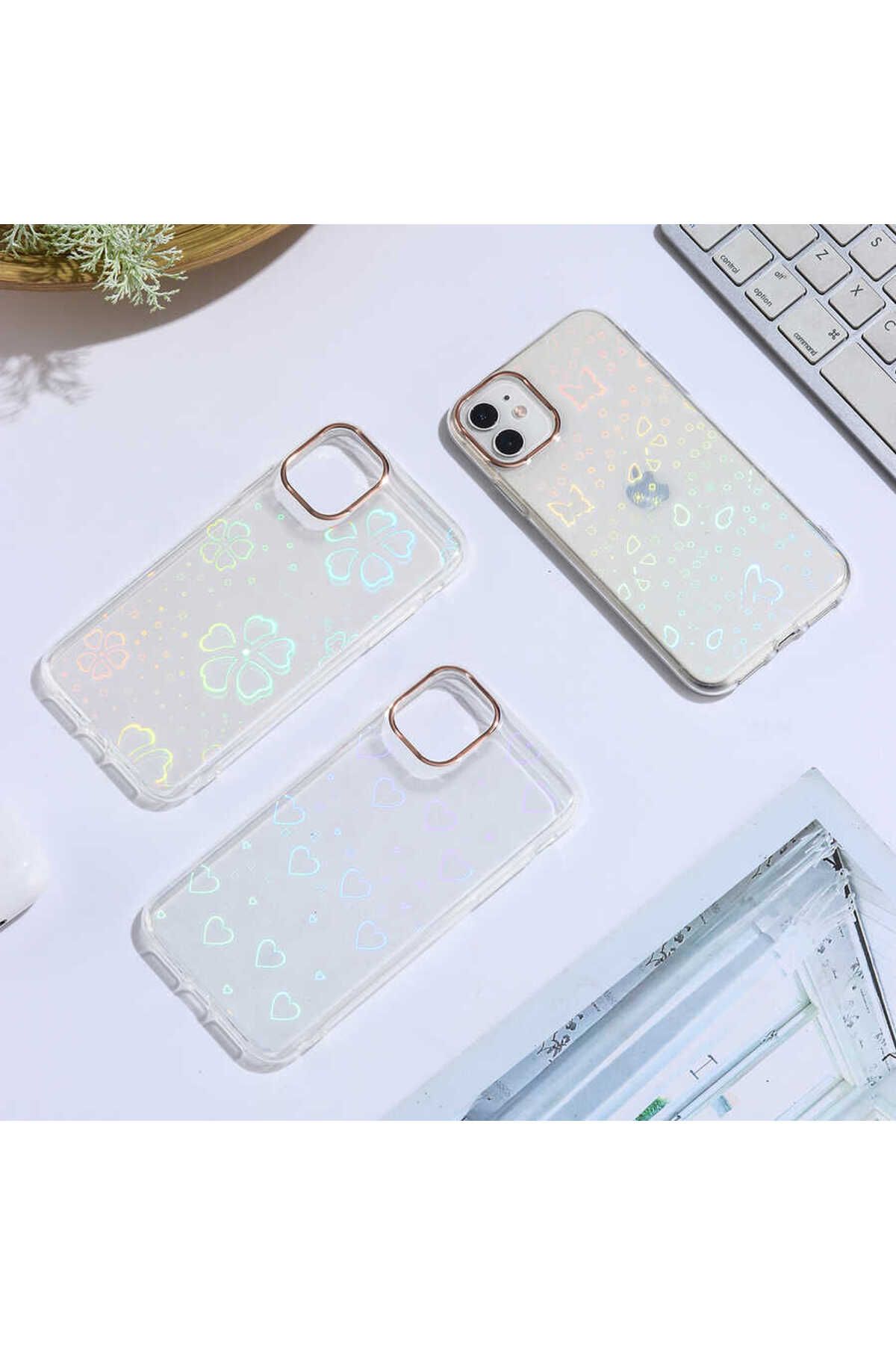 iPhone 11 Uyumlu   Sidney Desenli Sert Kılıf-Flower No3