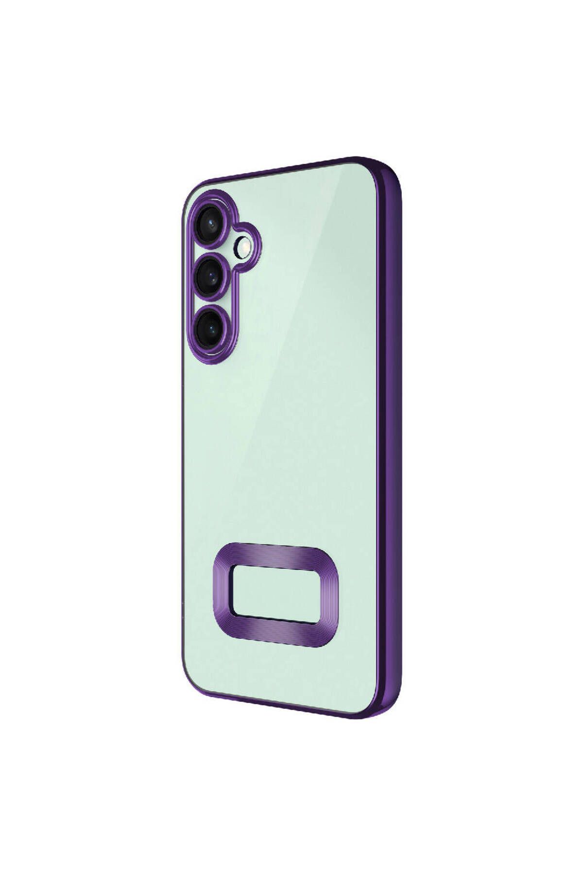 Galaxy S23 FE Uyumlu Kamera Korumalı Logo Gösteren Zore Omega Kılıf-Sierra Mavi Galaxy S23 FE Uyumlu Kamera Korumalı Logo Gösteren Zore Omega Kılıf-Sierra Mavi