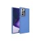 Galaxy Note 20 Ultra Uyumlu Metal Çerçeve ve Buton Tasarımlı Silikon Luna Kılıf-Lavende