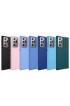 Galaxy Note 20 Ultra Uyumlu Metal Çerçeve ve Buton Tasarımlı Silikon Luna Kılıf-Lavende Galaxy Note 20 Ultra Uyumlu Metal Çerçeve ve Buton Tasarımlı Silikon Luna Kılıf-Lavende