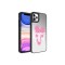 iPhone 11 Pro Uyumlu Aynalı Desenli Kamera Korumalı Parlak Zore Mirror Kılıf