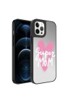 iPhone 12 Pro Max Uyumlu Aynalı Desenli Kamera Korumalı Parlak Mirror Kılıf-Süper Anne iPhone 12 Pro Max Uyumlu Aynalı Desenli Kamera Korumalı Parlak Mirror Kılıf-Süper Anne