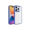 iPhone 15 Pro Uyumlu Krom Kılıf-Lavendery Gray