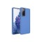 Galaxy S20 FE Uyumlu Metal Çerçeve ve Buton Tasarımlı Silikon Zore Luna Kılıf-Lavendery Gray