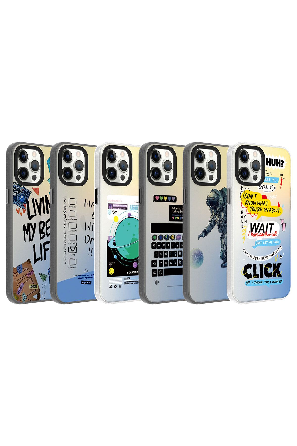 iPhone 12 Pro Max Uyumlu Desenli Zore Dragon Sert Kılıf-Have