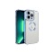 iPhone 11 Pro Max Uyumlu Kamera Korumalı Logo Gösteren  Omega Kılıf-Sierra Mavi