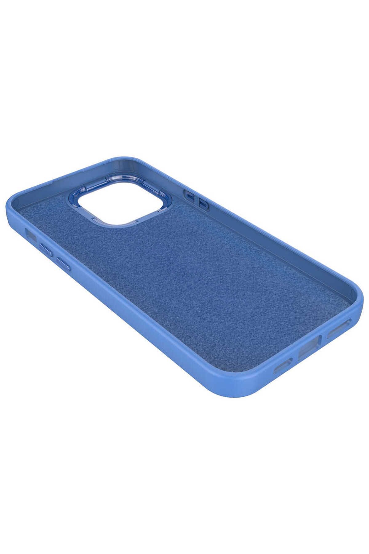 14 Pro Uyumlu Metal Çerçeve ve Buton Tasarımlı Silikon Zore Luna Kılıf-Lavendery Gray 14 Pro Uyumlu Metal Çerçeve ve Buton Tasarımlı Silikon Zore Luna Kılıf-Lavendery Gray