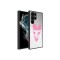 Galaxy S22 Ultra Uyumlu Aynalı Desenli Kamera Korumalı Parlak  Mirror Kılıf-Süper Anne