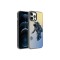 iPhone 12 Pro Max Uyumlu Desenli Zore Dragon Sert Kılıf-Astronot